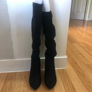 Stunning amd Sexy Jessica Simpson Black Knee Boots